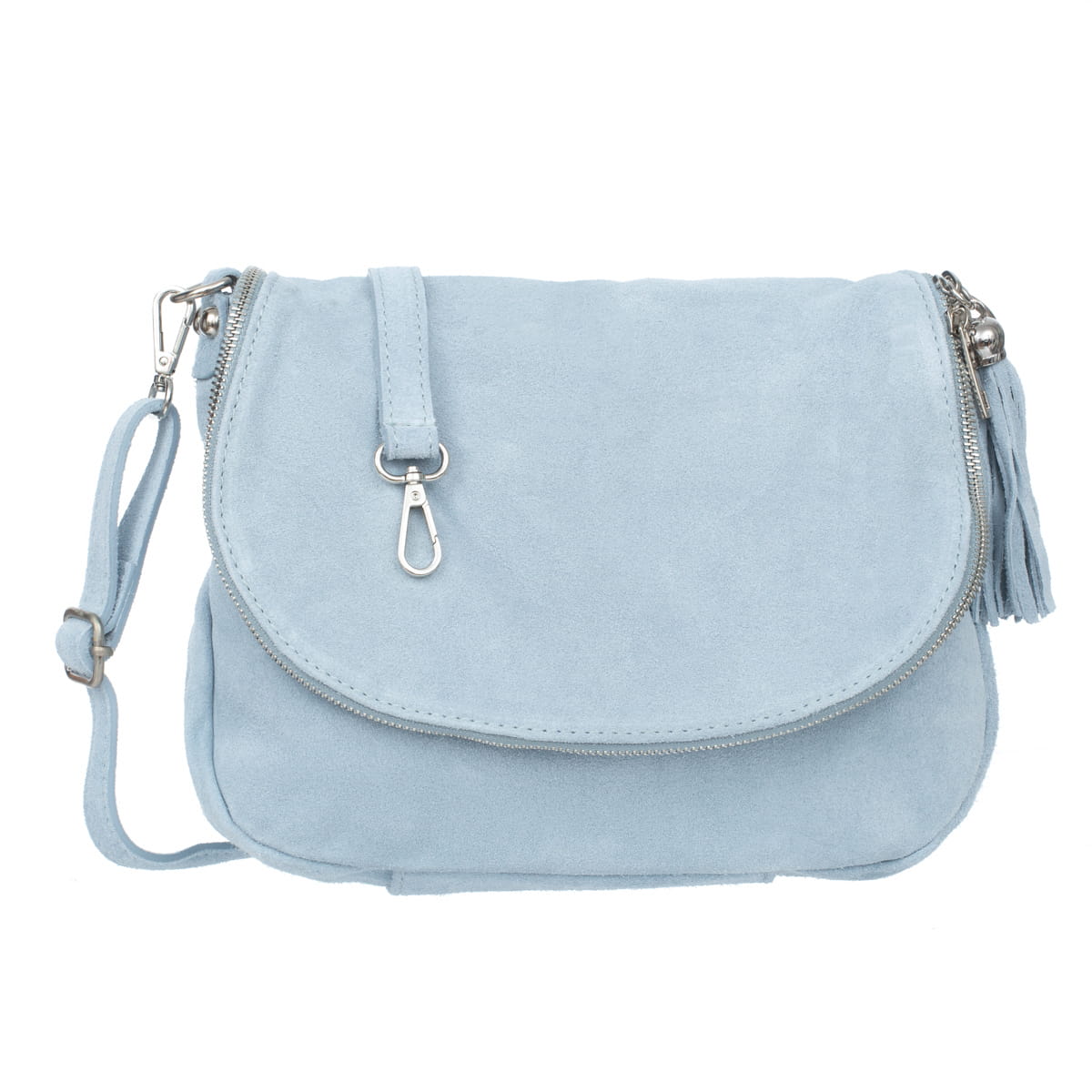 Vera Pelle Bafta Leather Handbag white