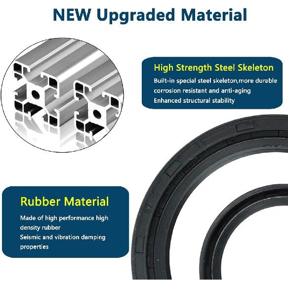 Fork Oil Seal & Dust Seal (Black)Black-2