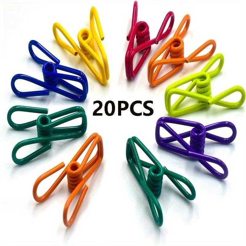 10/20pcs Portable Sealing Clips, Packaging Snack Seal Bag Clips, Food Clips, Organize Storage Clips, Various Sealing Tool Clips