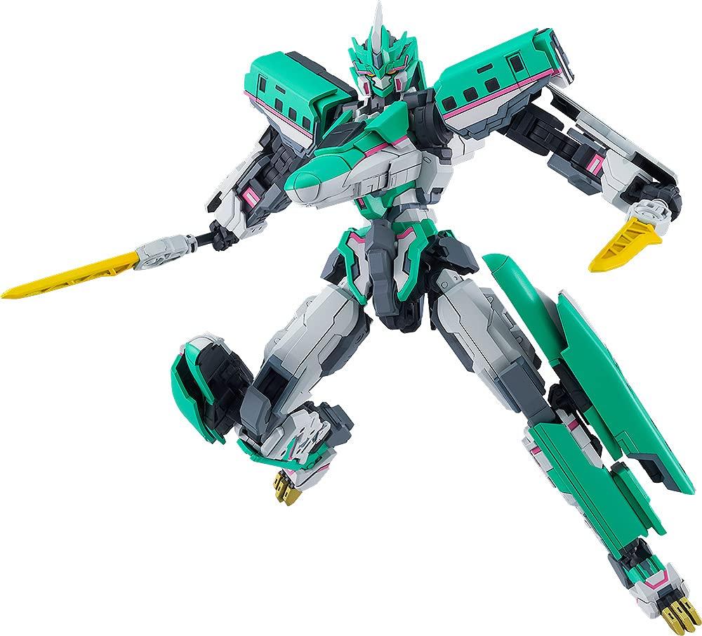 MODEROID Shinkansen Transforming Robot Shinkalion Z E5 Hayabusa Non-Scale PS & ABS Assembled Plastic Model