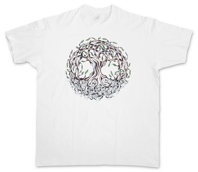 YGGDRASIL IX T-SHIRT Arsen Celtic Irminsul Baum Loki des Lebens Von Thor Odin Odhin