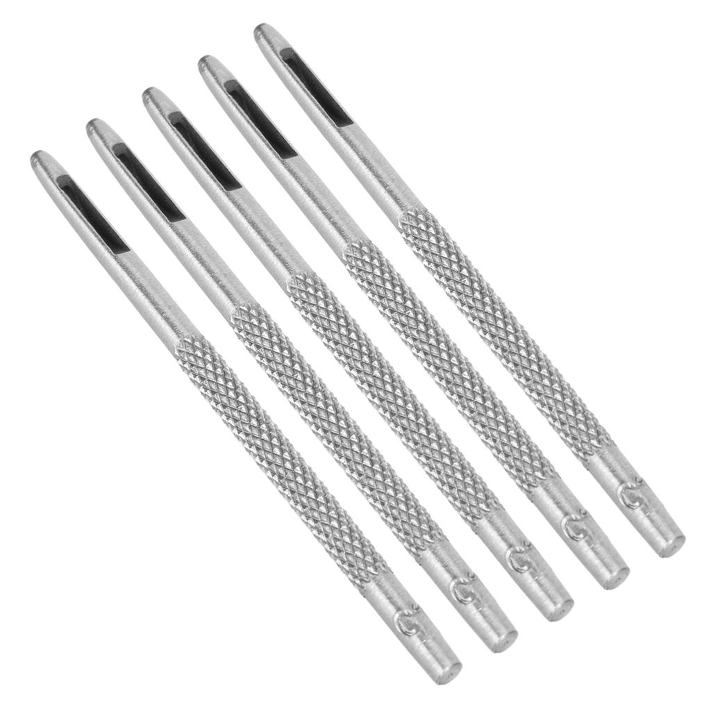 20Pcs Leather Hole Punch Carbon Steel Chromeplated Assorted Sizes Leather Punch Tool for Watch Band