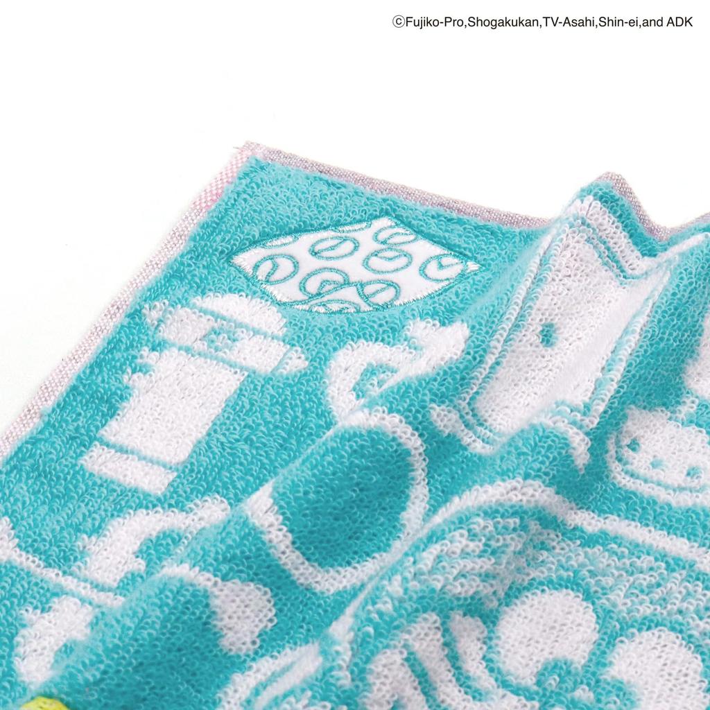 Towel Museum Doraemon Collection Towel 20 X 20 Cm Handkerchief, Mint, 21-2830065, Approx.