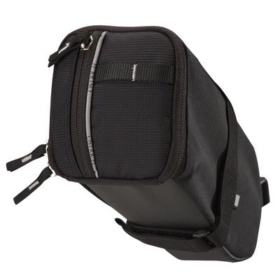 Ostrich Saddle Bag Black [SP-705]