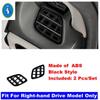 Car Window Lift / Steering Wheel / Dashboard AC Air Outlet Vent Decor Cover Trim Accessories For Suzuki Swift ZC / ZD 2024 2025