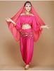 Indian Ethnic Belly Dance Set - Long Sleeve Autumn/Winter Pants for Stage Performance