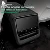 Italian Top Suede for Tesla Model 3 Highland 2025-Model Y Juniper 2025-Up Rear Screen Frame Cover Anti-Scratch Car Accessories