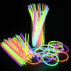 Disposable Luminous Glow Sticks: Seven-Color Bracelets for Concerts, Outdoor Events, Kids, and Dance Parties