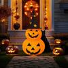Realistic Pumpkin Decoration Halloween Pumpkin Lantern Battery Operated Halloween Pumpkin Decorations for Indoor Outdoor Yard