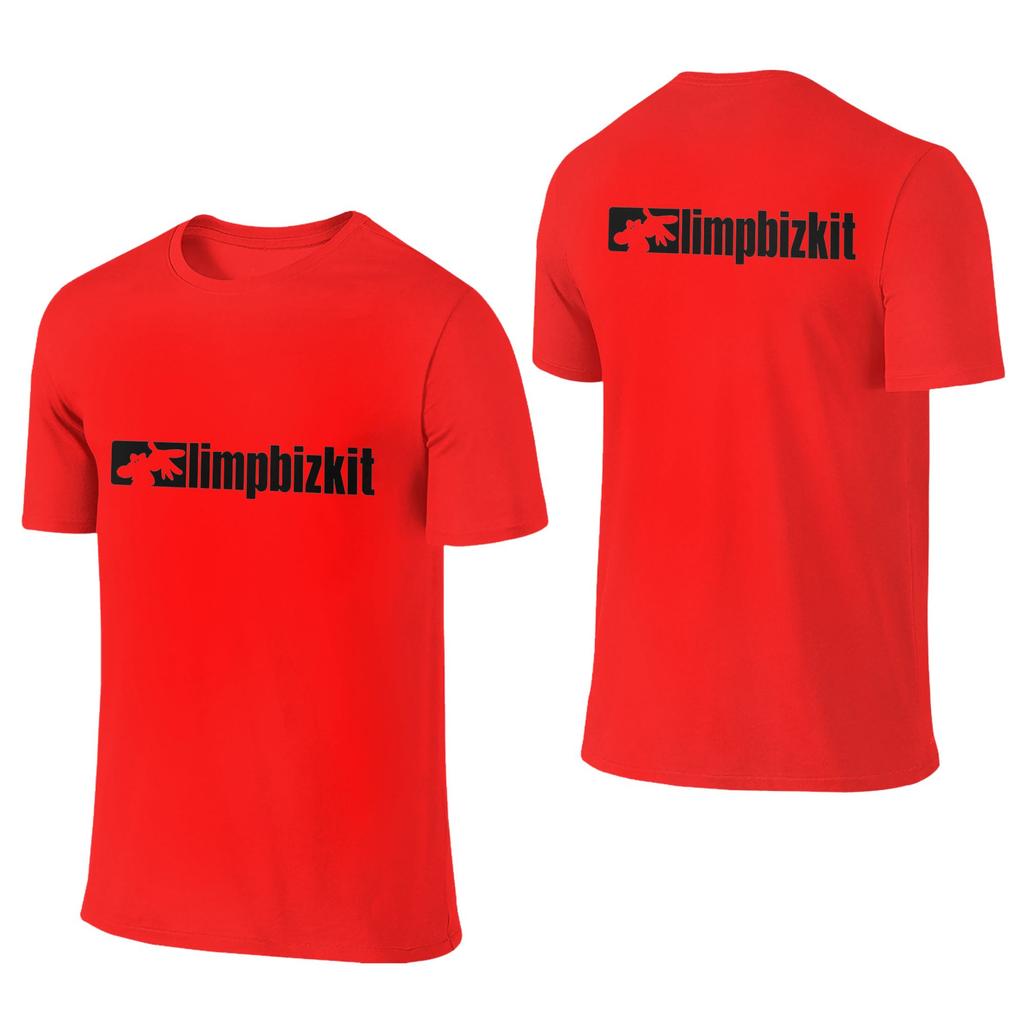 100 Cotton Limp Bizkit TShirt Unisexs Double Sided T Shirt Unisex ONeck Summer Shirts Tops Oversized