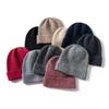 Treasure Series Cashmere Beanie: Unisex Thick Knit Wool Hat with Baby Yarn