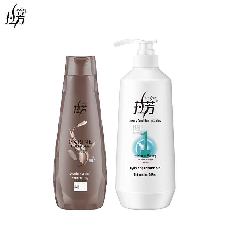 Lafang Silky Anti-Dandruff Shampoo & Moisturizing Conditioner Set