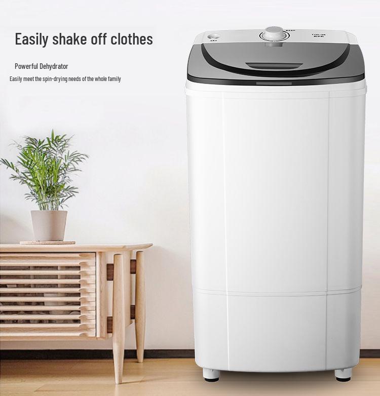 Waschmaschine mit großem Fassungsvermögen und Schleuderfunktion für Kleidung & Schuhe - Ideal für Wohnheime & Mietwohnungen