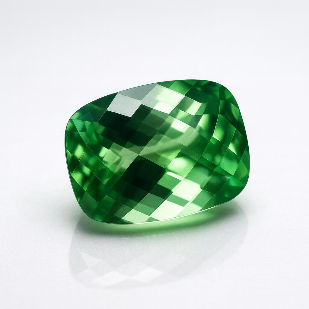 Bluish Green Sapphire Natural Cushion 10x9 mm Flawless Ceylon Loose Gemstone