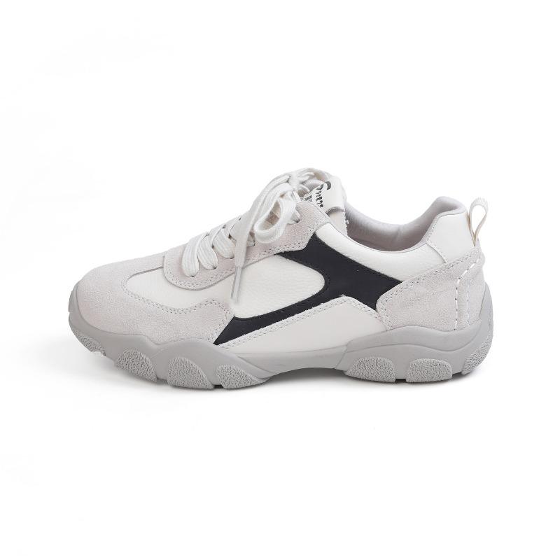 New spring versatile color matching women's feet small platform sports and leisure women's shoes