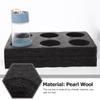 2 Pcs Drink Cup Bracket Drinks Espresso Fixing Holder Outdoor Stand Tray Convenient Coffee Carrier Milk Tea