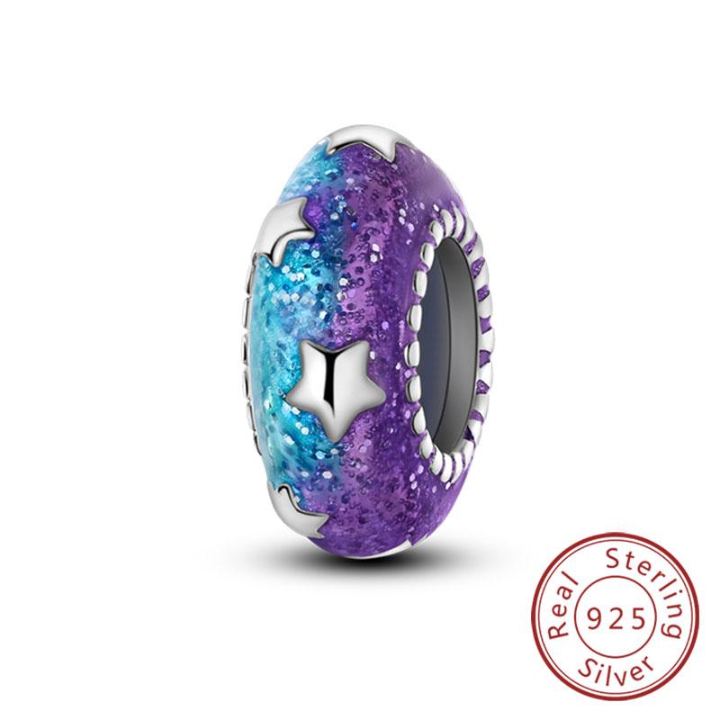 Fit Original Charms Beads Copper Clip Charms Zircon Silicone Spacer Beads For Bracelet Women Diy Gift Party