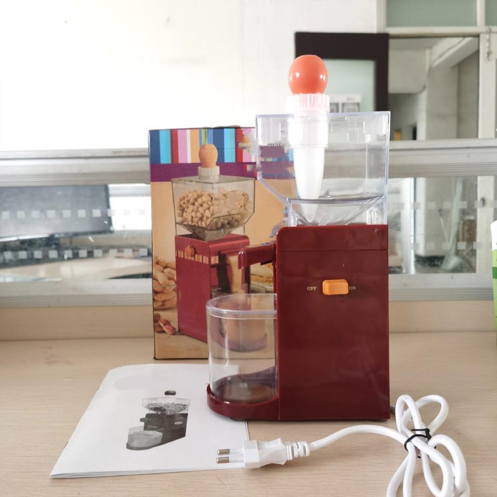 Peanut Butter Maker Machine Electric Large Volume Peanut Butter Machine Nut Grinder for Coffee Almonds Hazelnuts Cereal