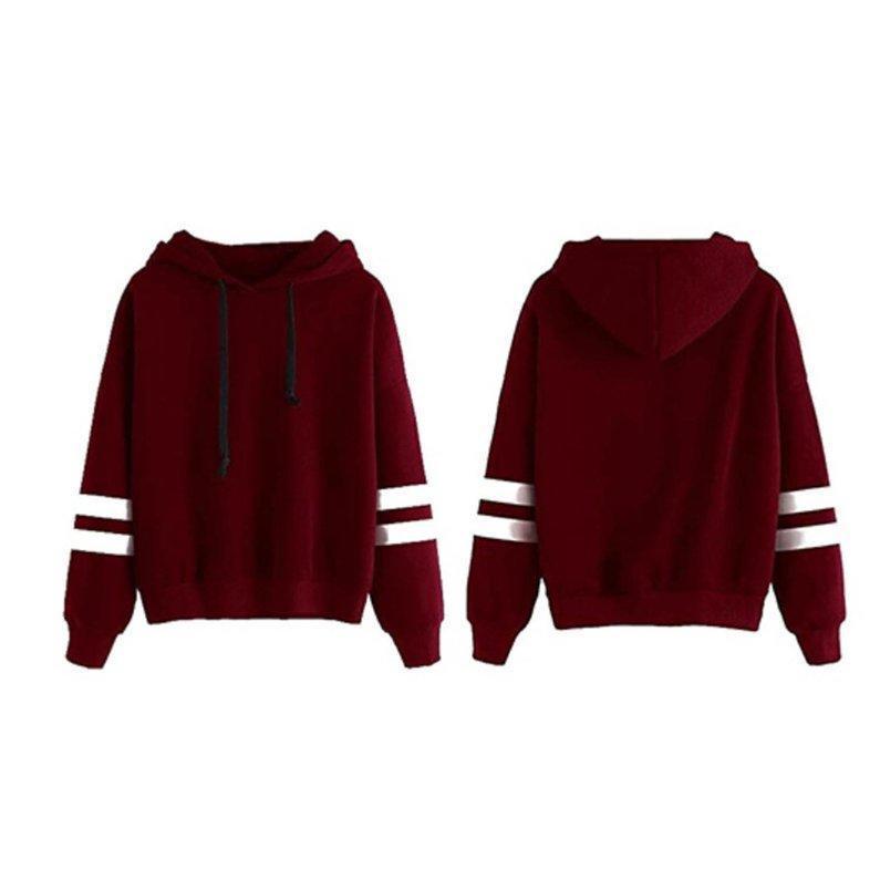Autumn Winter And Loose Long Sleeves Hoodies For Women Warm Pullovers Hooded