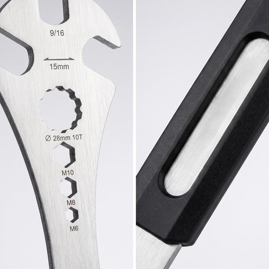 Bike Pedal Wrench Sturdy Versatile for Workshop, Mechanics