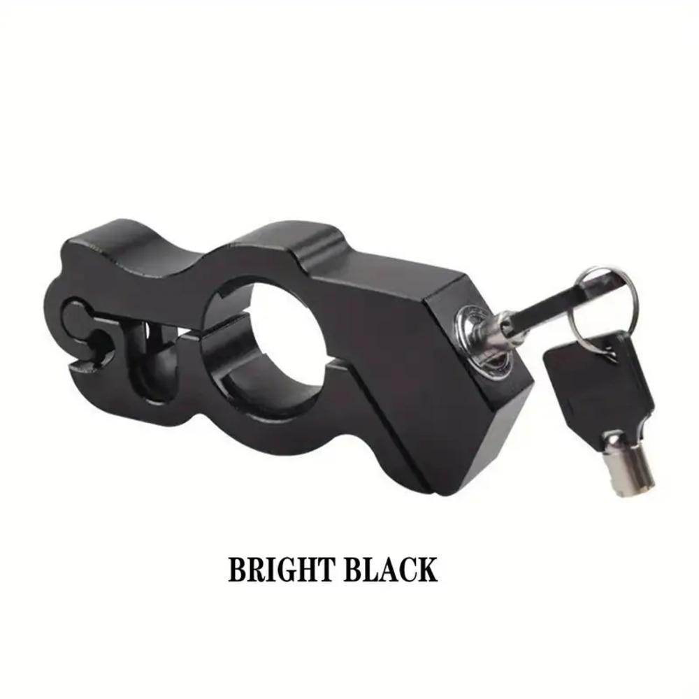 Motorcycle Grip Lock Security Safety Handlebar Handset Locking Fit Scooter ATV Dirt Street Bikes Anti Theft