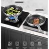 KOBACH 304 Stainless Steel Non-Stick Frying Pan with Honeycomb Pattern