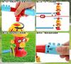 Water Toy, Fire Hydrant Sprinkler with 360-Degree Rotating Nozzle, Fountain for Kids, Summer Outdoor Pool Toy, Hose Adapter Included (Hose Not