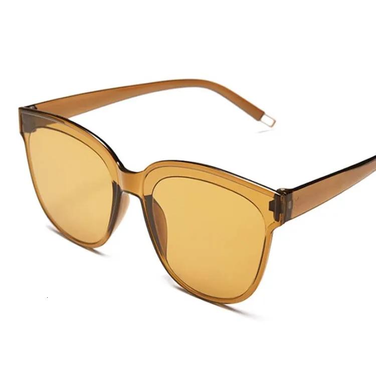 

Vintage Cat Eye Sunglasses Woman One-piece Rimless Design Sunglasses Female Transparent Color Cute Sexy Retro Pink Black Ladies