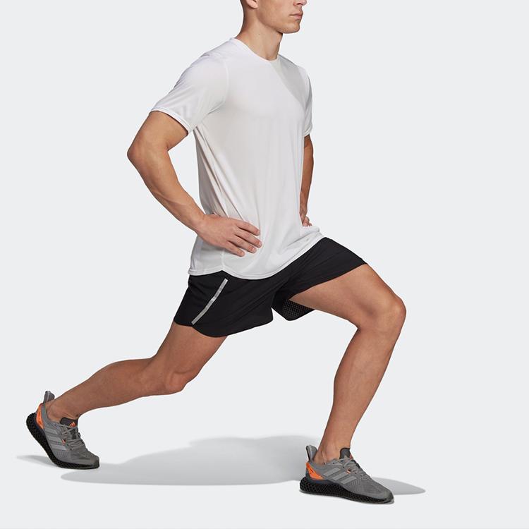 Adidas Running Sports Crew Neck Short Sleeve T-Shirt Men Tops White HC9826