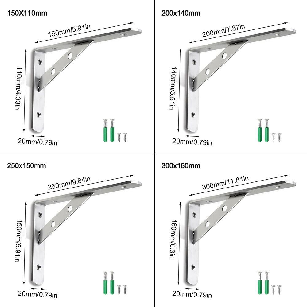 Right Angle Shelf Bracket Heavy Duty Triangle Shelf New Home Bookshelf Bracket