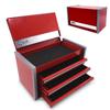 Hot 2 Style Mini Metal Toolbox with Drawers and Top Storage Portable Tool Storage Organizer Chest Tools Effortless Operation Sec