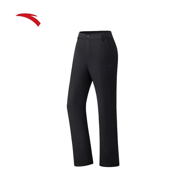 Anta Women s Lightweight Flared Quick-Dry Pants L