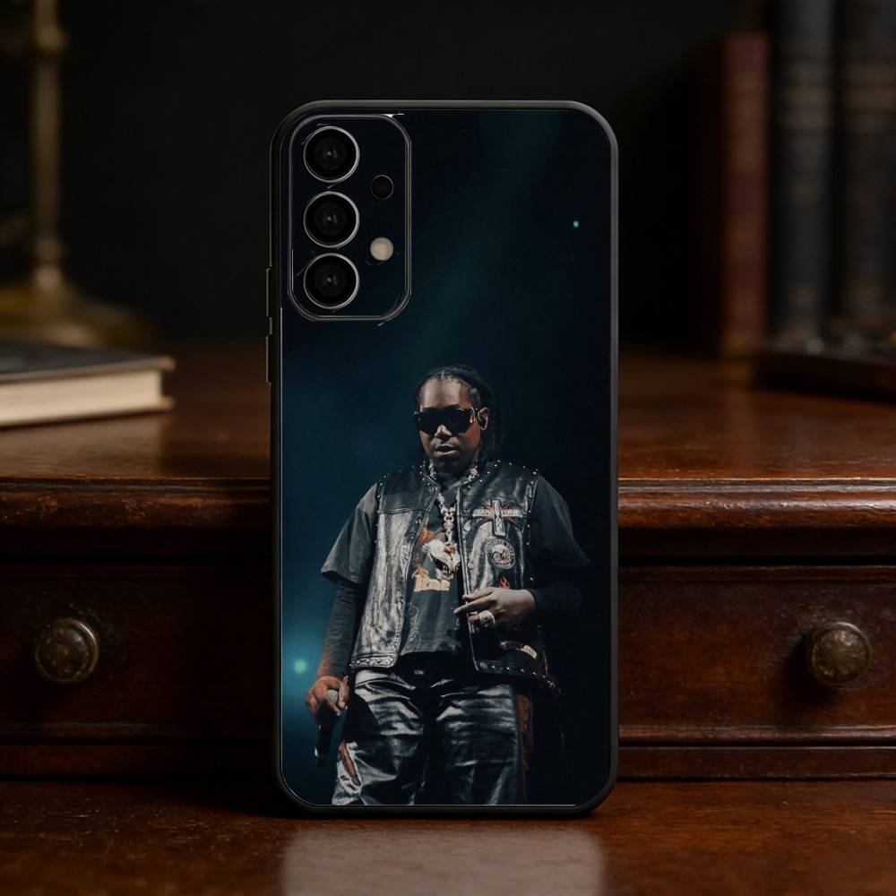 Rapper D-Don T-Toliver Singer Phone Case For Samsung S25,S24,S21,S22,S23,S30,Ultra,S20,Plus,Fe,Lite Black Shell