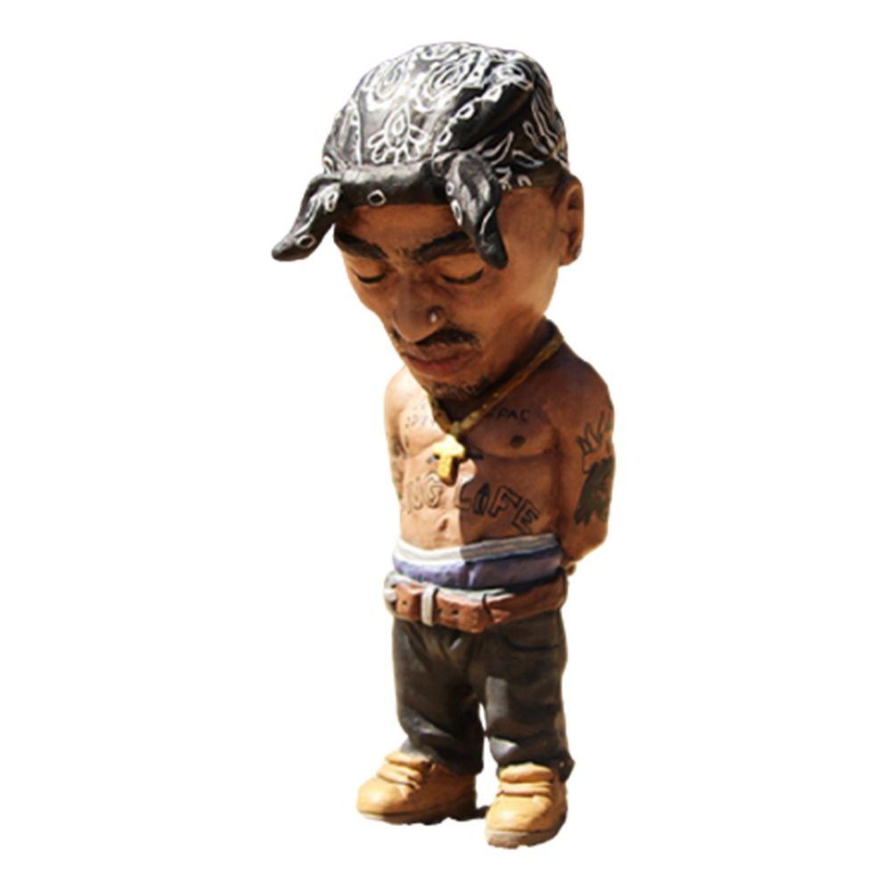 

Мини Кукла Легенда Татуировки Сувенир Статуэтка Машины Рэпер Смола Искусство Хип-хоп Скульптуры Настольное Украшение 2