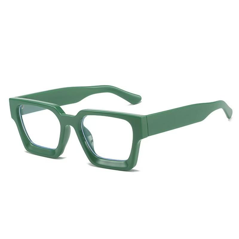 Men Square Frame Sunglasses Luxury Brand Designer Glasses Retro Trendy Shades Unisex Women Eyewear UV400 Oculos De Sol