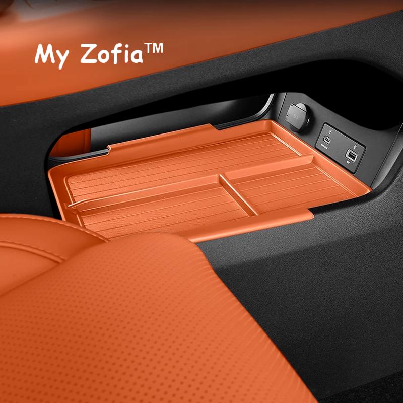 For Leapmotor C10 2024 2025 Car Instrument Center Console Storage Box Mobile Phone Holder Armrest under Storage Box Accessories