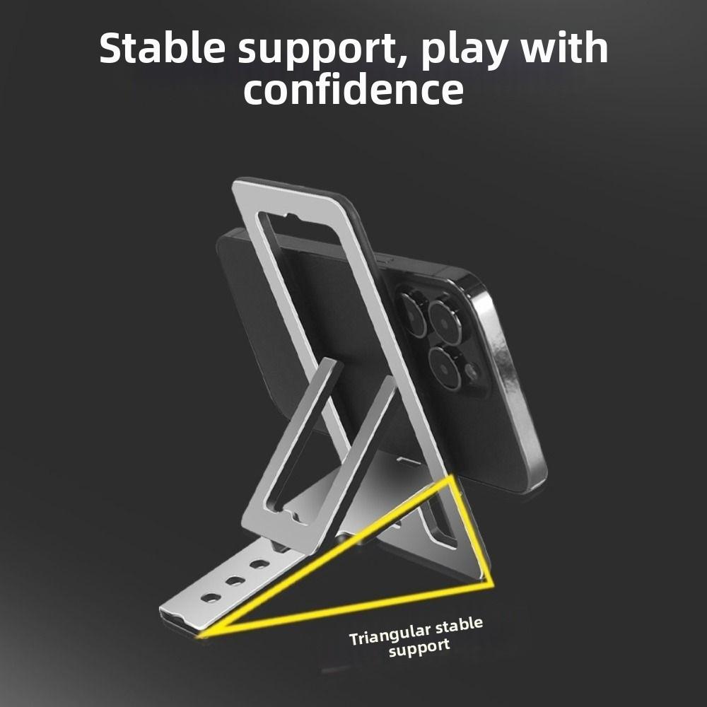 Thin Foldable Phone Stand Metal Mobile Phone Support Desk Cell Phone Holder  Travel Office