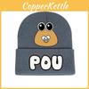 My Pet Pou Alien Printing Adults Unisex Knit  Winter Hat For Weather Cold