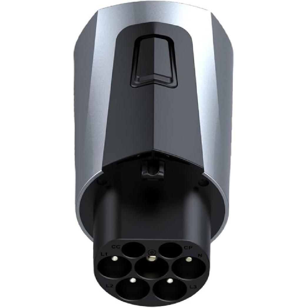 

EV Charger4U IEC62196 Type 2 to GBT EV Adapter Charging Convertor 250V 32A Type2 GB/T Charger Converter Adaptor 3P 32A 22KW