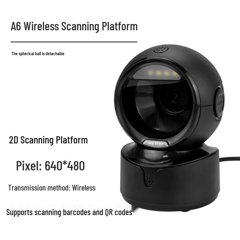 Bluetooth QR Scanner Stand for Supermarkets