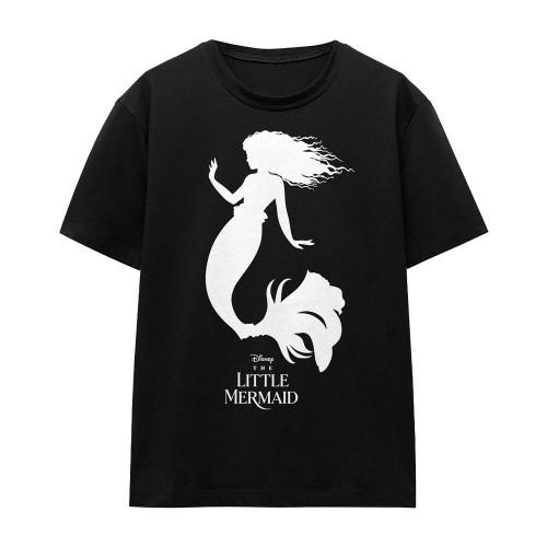 The Little Mermaid Unisex Adult Ariel Silhouette T-Shirt