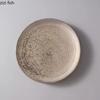Vintage Circular Ceramic Dinner Plate Sushi Plate Dessert Plate Snack Plates Restaurant Specialty Molecular Cuisine Tableware