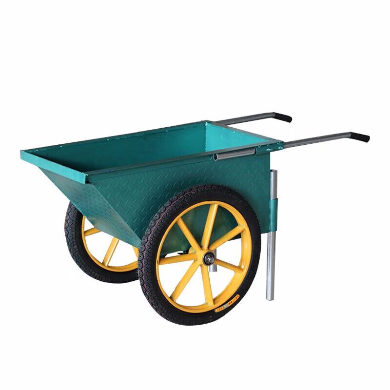 Heavy-Duty Construction Wheelbarrow