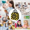 Footbally Beitar Jerusalem FC Soccer  Portable Lunch Boxes for Women Leakproof  Thermal Cooler Food Insulated Lunch Bag School