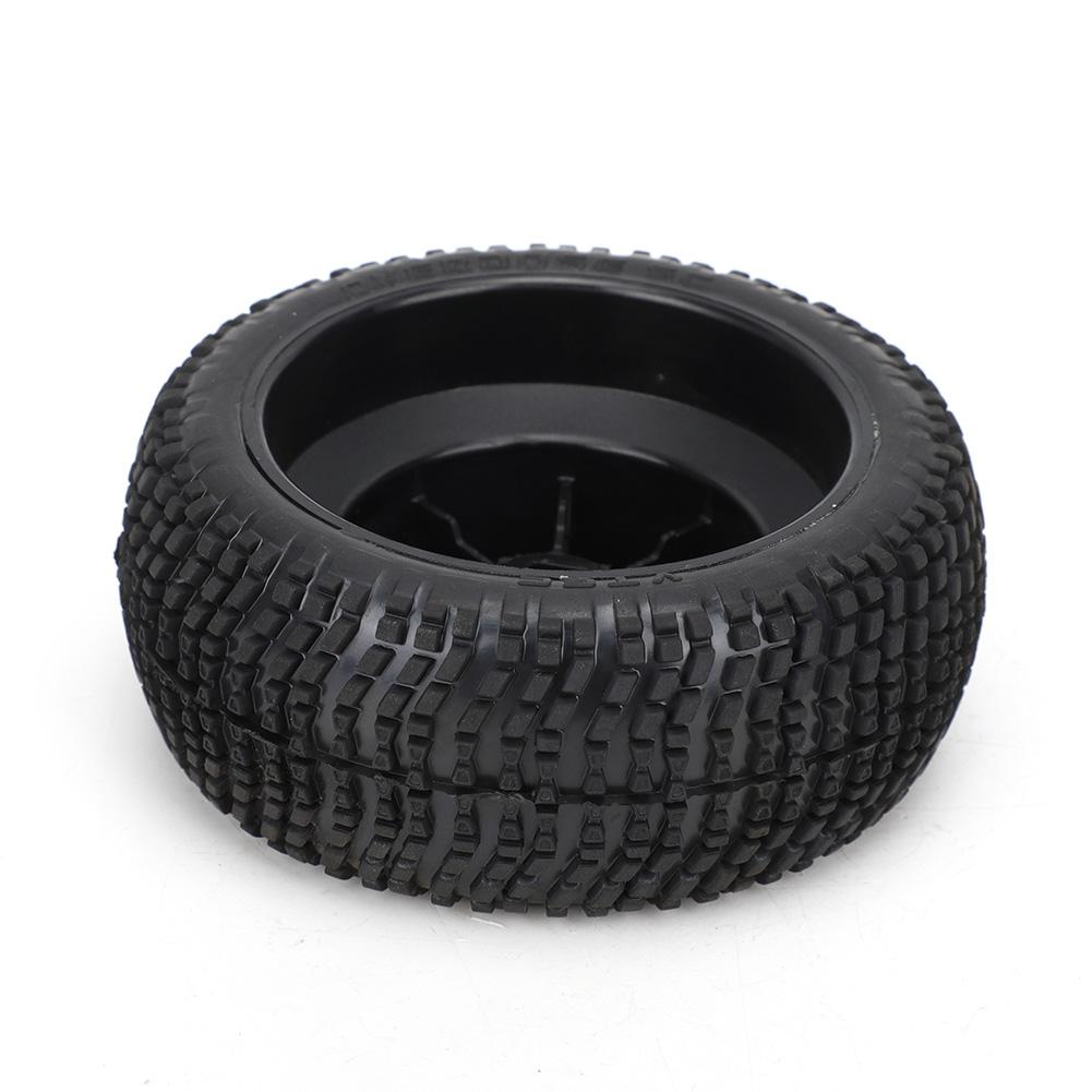 4 Pcs Rim Rubber Tires Set for RC Wheel 1:10 Short Course Truck Car Accessories