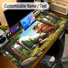Large Mouse PadThe Gruffalo Custom Name Text Personalized Desk Mat Non Slip Gaming Pad