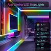 1-30M USB LED Strip Light RGB Flexible Ribbon Tape Music Sync Bluetooth APP Remote Control TV Backlight Gaming Room Party Decor