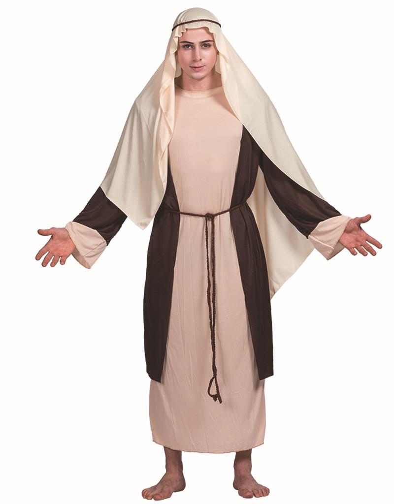 Halloween Heiliger Johannes Cosplay Kostüm für Männer mit Polyesterstoff für Bühnenauftritte