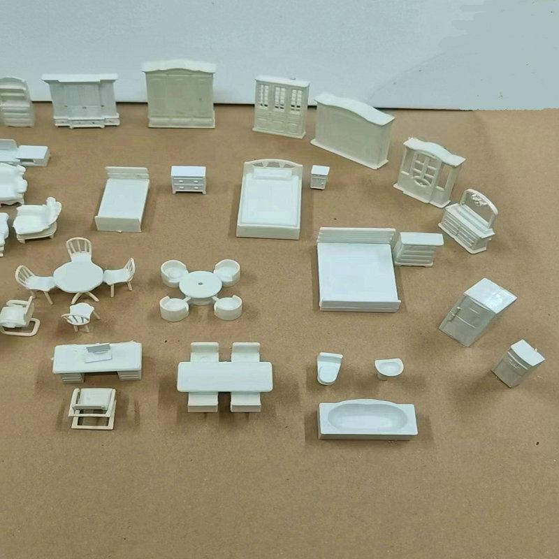 DIY 1:50 Scale Indoor Sand-Table Model Furniture Set