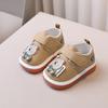 Scarpine Primi Passi Stridenti per Neonati 0-2 Anni Scarpe Unisex per Neonati con Suola Morbida e Suono per Abbigliamento Casual da Bambino con Cartoni Animati